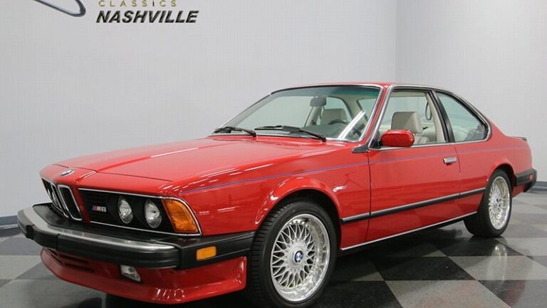 1987y BMW M6 Coupe