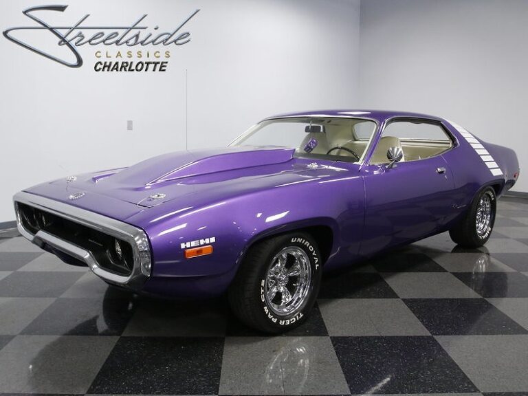 1972y Plymouth Hemi Road Runner