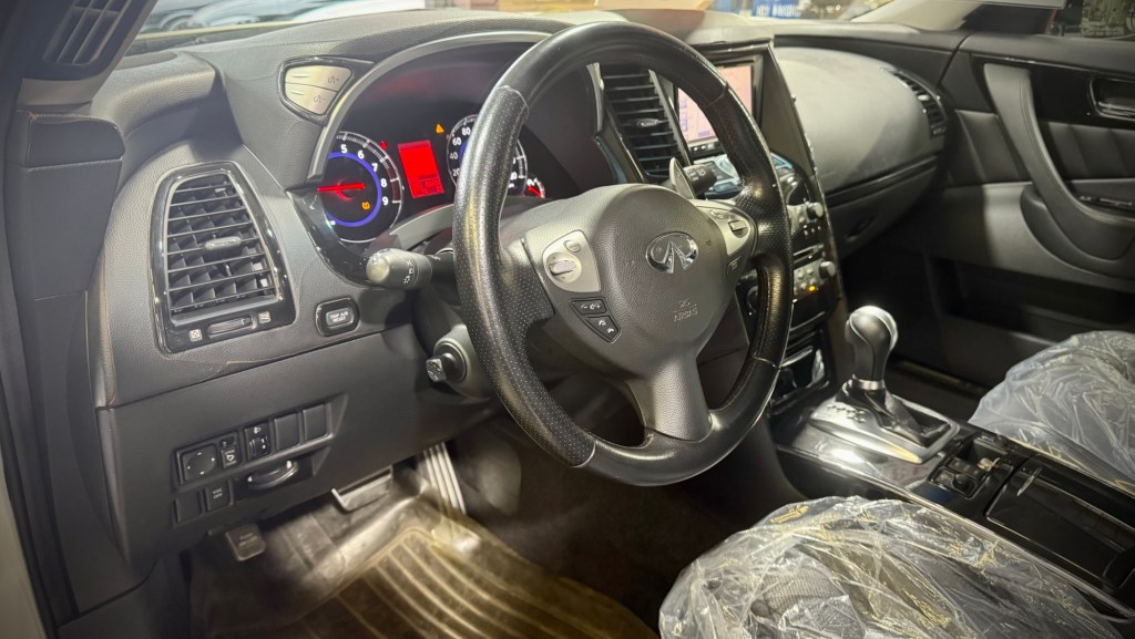 INFINITI FX35 ステアリング上下しないコラムassy交換