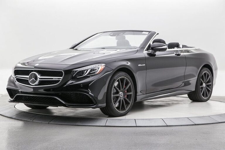 2017 メルセデス S63 AMG カブリオレ