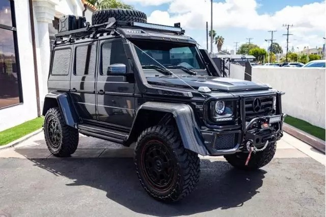 2017 メルセデス G550 4×4 ｽｸｴｱｰﾄﾞ