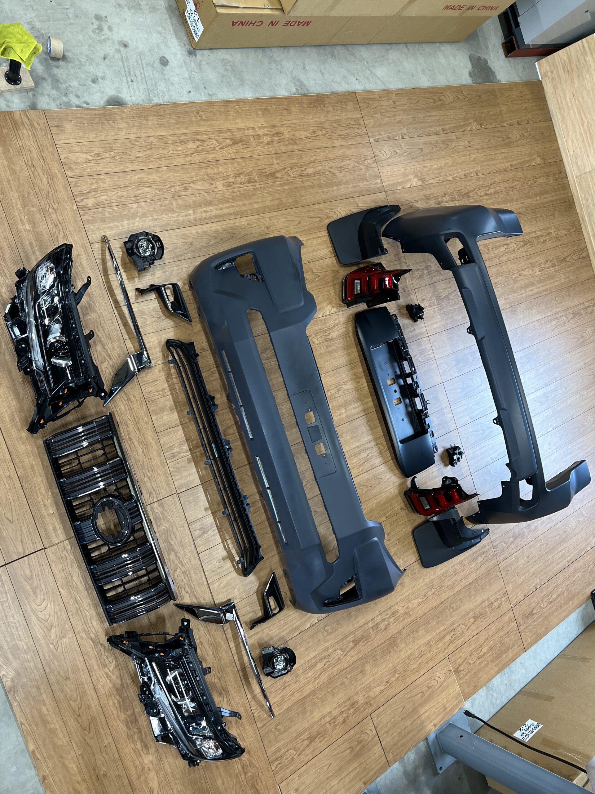 PRADO150　バンパーガード